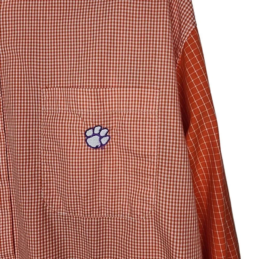 Crable‎ Sportswear~ Game Day Clemson Tigers Shirt- Wrinkle Free